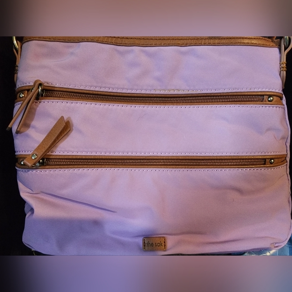 Well loved‎ The Sak lavender Nylon crossbody